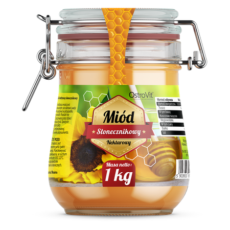 OstroVit Sunflower Honey 1000 g