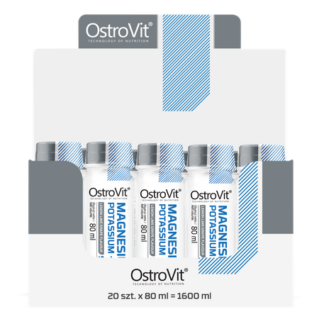 OstroVit Magnesium Potassium + B6 Shot 20 x 80 ml