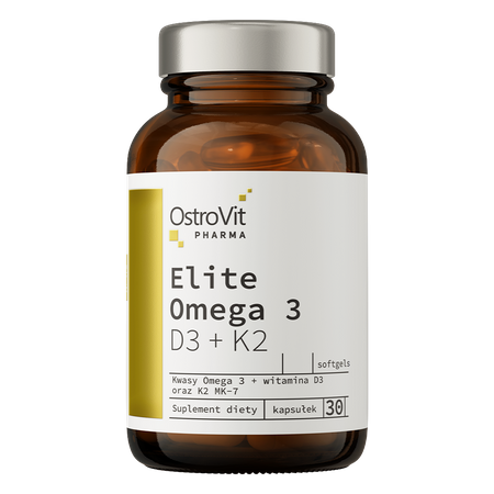 OstroVit Pharma Elite Omega 3 D3 + K2 30 capsules