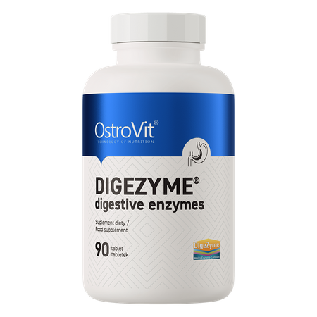 OstroVit Digezyme Digestive Enzymes 90 tablets