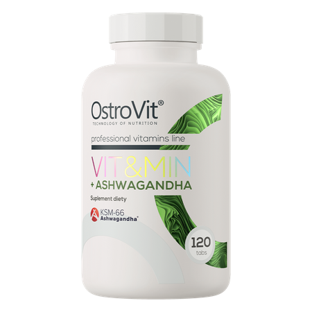 OstroVit VIT&MIN + Ashwagandha 120 tablets