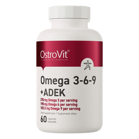 OstroVit Omega 3-6-9 + ADEK 60 capsules