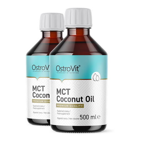 OstroVit MCT Coconut Oil 2 x 500 ml
