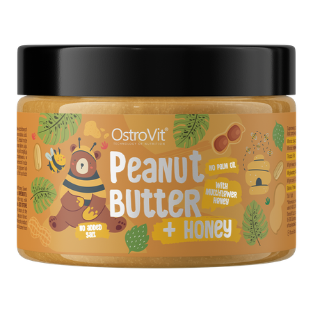 OstroVit Peanut Butter + Honey 500 g