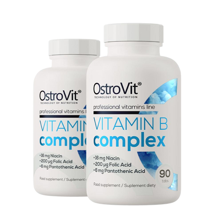 OstroVit Vitamin B Complex 2 x 90 tablets
