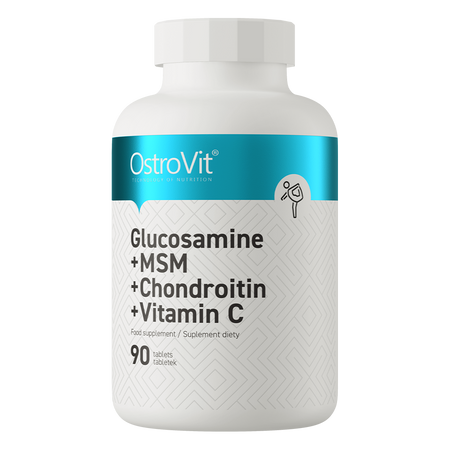 OstroVit Glucosamine + MSM + Chondroitin + Vitamin C 90 tablets